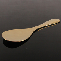  Pure copper rice shovel Imported handmade brass rice spoon Household kitchen rice cooker rice scoop non-stick rice rice spoon