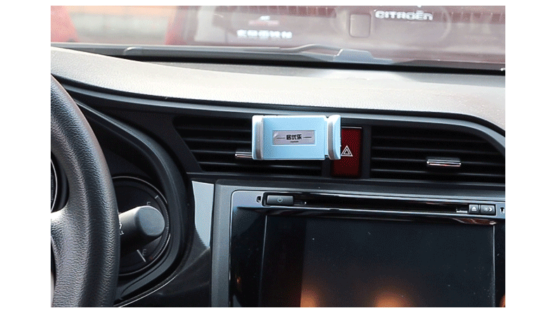 Mini xe điện thoại chủ xe ô tô cửa hàng không khí điện thoại khung điều hướng đa chức năng xe giữ điện thoại di động - Phụ kiện điện thoại trong ô tô chân đỡ điện thoại