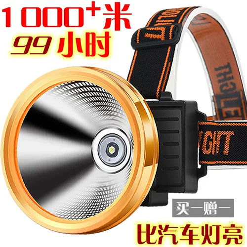 Светодиодный супер яркий фонарь, дорожный светильник, литиевые батарейки, шахтерская лампа, высокая мощность