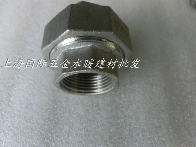 Inner wire direct DN25 iron live connection 1 inch oil straight through internal thread joint galvanized water pipe gas joint live connection