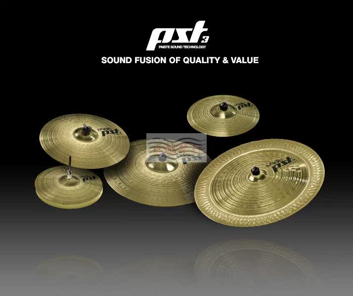 Germany imports Paste PST3 brass five-piece set cymbals 14 16 18 20 inch PAISTE cymbals