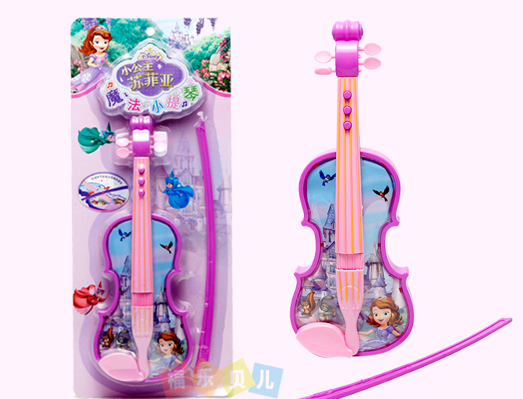 Disney Trẻ Em Âm Nhạc Violon Điện Tử Ice Lãng Mạn Đồ Chơi Nhạc Cụ Violon Trẻ Em Món Quà Ngày