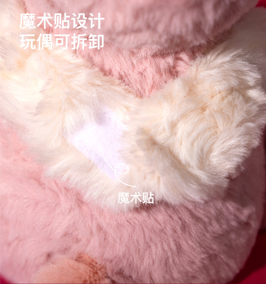 Мягкая игрушка bobova毛绒玩偶礼盒布艺填充pp棉公仔 柔软绒布娃娃送礼首选呼呼猪萌狗