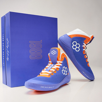 RUDIS KENNY MONDAY 1988 Kyle Snyder white and purple wrestling shoes squat weightlifting shoes