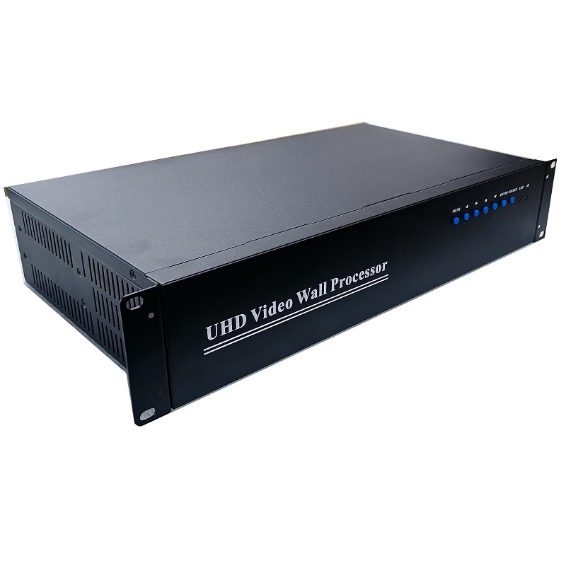 Rack-mount 12 TV splicing processor Multi-picture liquid crystal large screen control box in twelve out-Taobao