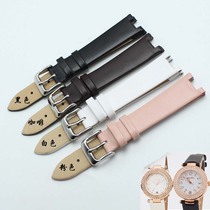 Recessed Genuine Leather Strap Male Girl Custom Ultrathin Soft Leather mk2590 Special Interface Watch Strap Book Without Textured Cow Leather