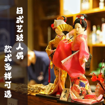 Japanese puppets Occasional Prostitute Kimono Kimono Women Doll Sunggie Decorations Beauties Doll Day Style Silk for a spot on the spot