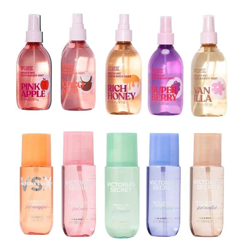 Shanghai In-Stock Us Version Victoria's Secret Hair & Body Mist Shanghai In-Stock Us Version Victoria's Secret Hair & Body Mist