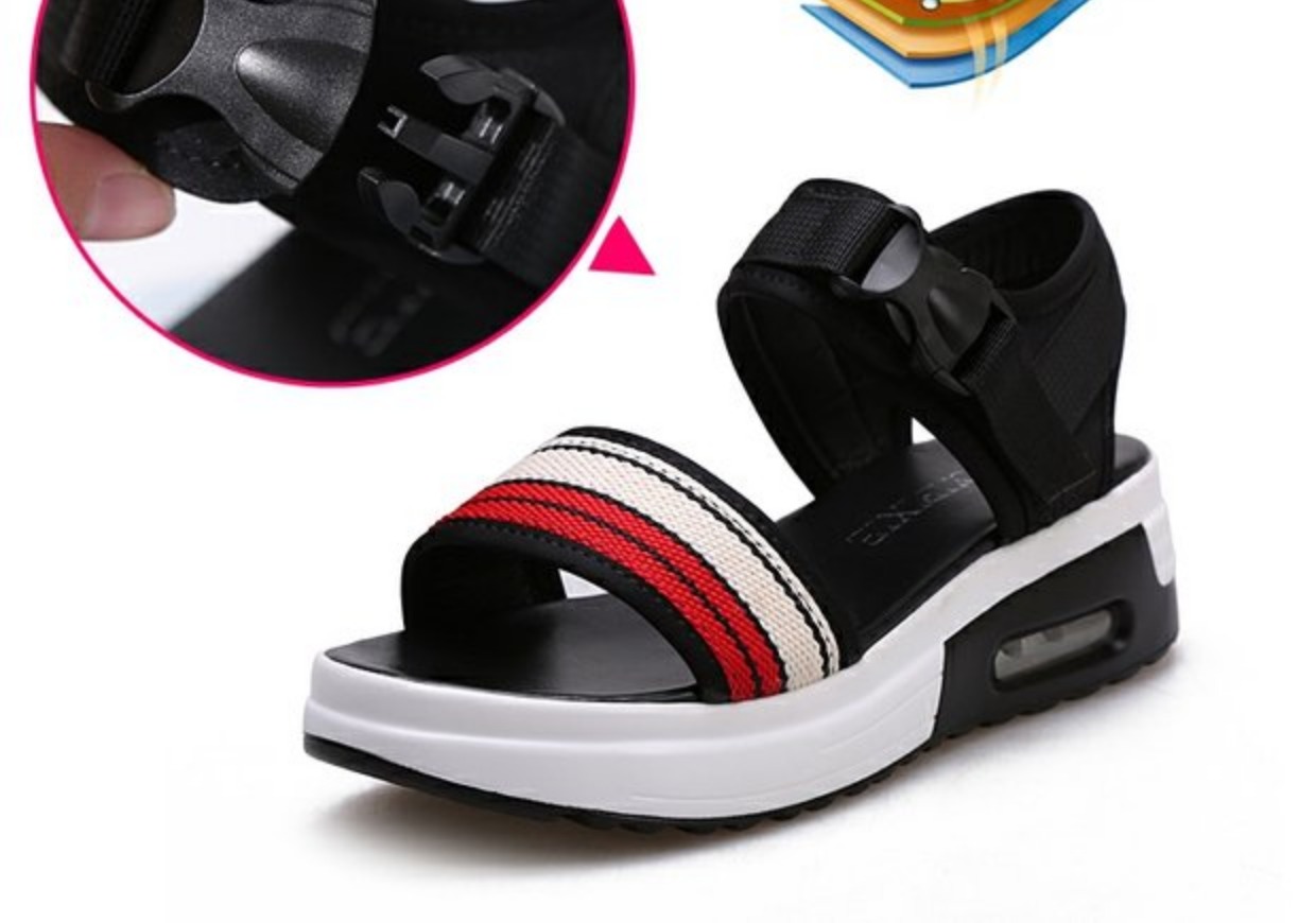 Mùa hè 2019 mới dép đế dày dày xốp nữ giày sandal nữ tốt