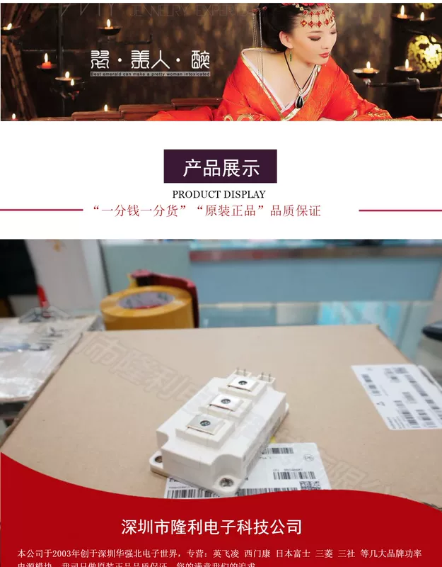 Thương hiệu mới FF100R12KS4 FF200R12KS4 FF300R12KS4 FF150R12KT3 12KE3G