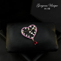 High - end lovely flower loving corset pin lavish sweet accessory sweater coat pin 581