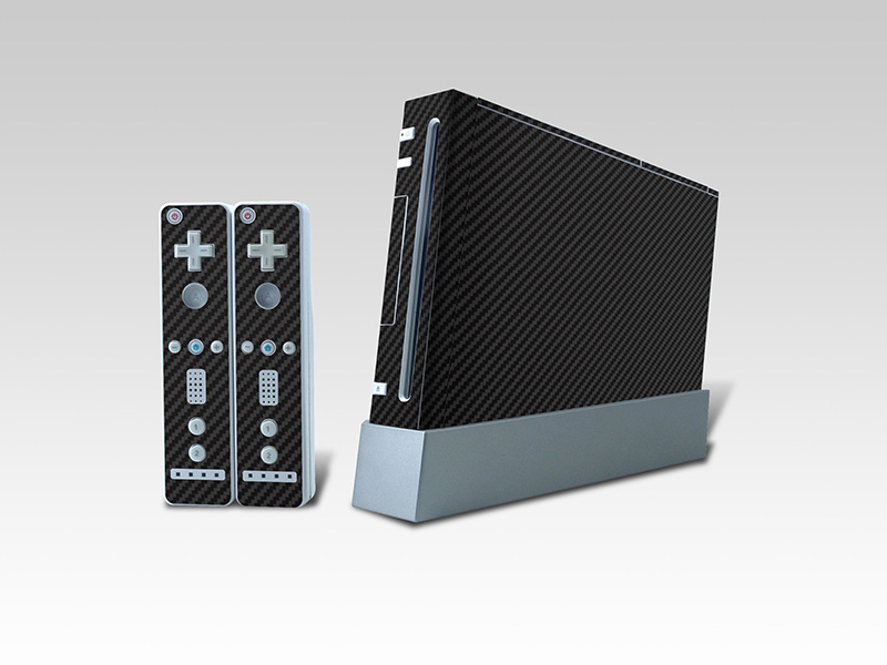 Pedestrian Nintendo WII personality host body anti-collision strip film carbon fiber stickers color body stickers