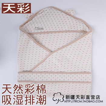 Tiancai ສີຝ້າຍຝ້າຍເກີດໃຫມ່ເດັກນ້ອຍຂອງເດັກນ້ອຍ swaddle multifunctional blanket batch blanket pure cotton wrap