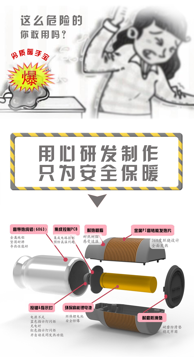 Réchauffeur USB pour les mains - Ref 417699 Image 19