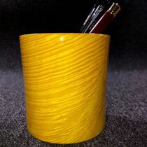 Jinsinnan pen holder solid wood pen holder storage tube storage multi-functional large capacity office desk decoration home organization