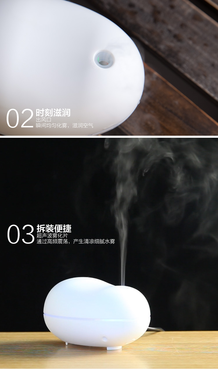 Humidifier creative Mini non printing machine good product simple bedroom office negative ion ultrasonic humidifier12