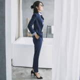 Осенний модный комплект, костюм, пиджак классического кроя, комбинезон, коллекция 2022