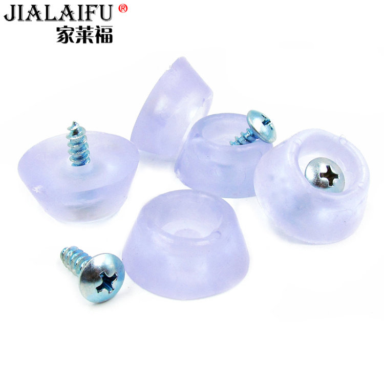 Home Lefoe Hardware Rubber Footbed Table Leg Cushion Chair Foot Pad Overall Cabinet Foot Mat Floor Anti Slip Anti-Scratch Protection Cushion