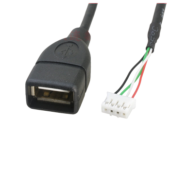 Plug in the ph2.0xh2.54-usb terminal data cable