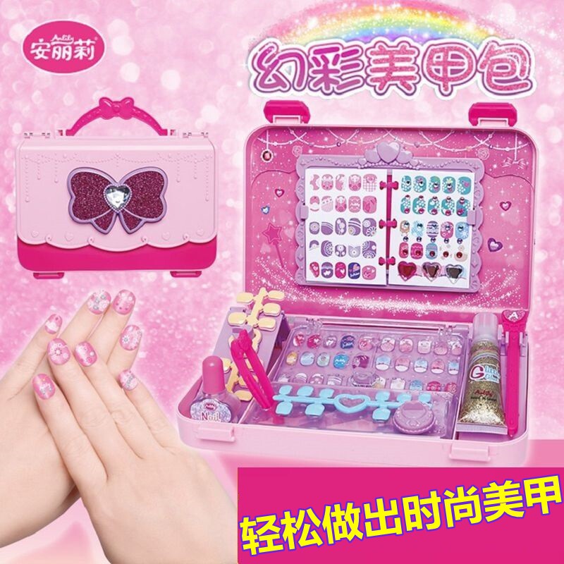 Children's Nail Sticker Sheet Toy Nail Art Sticker Waterproof Cartoon Tattoo Sticker Set Princess Girl