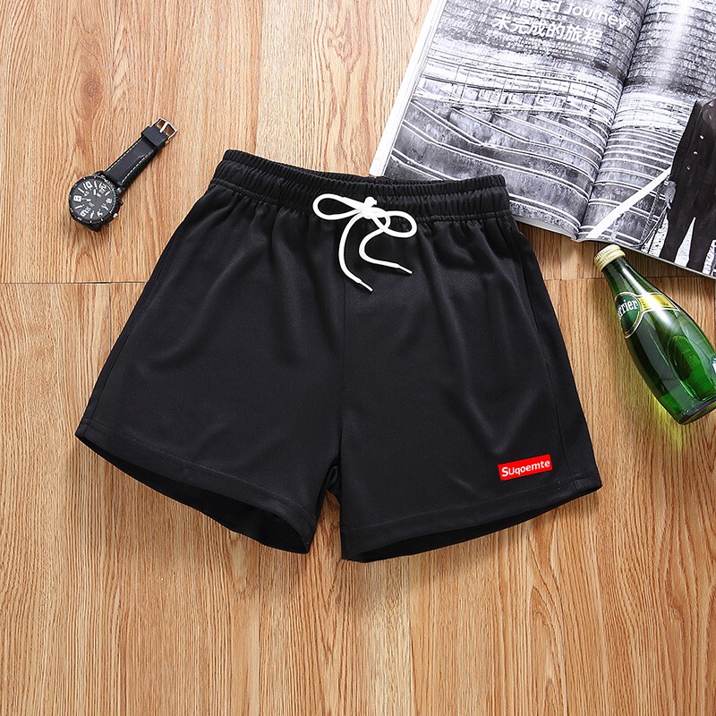 Men's Quick-Drying Ice Silk Sports Shorts, Women's Running, Beach, Marathon, Summer Thin Athletic Fitness Training Shorts
