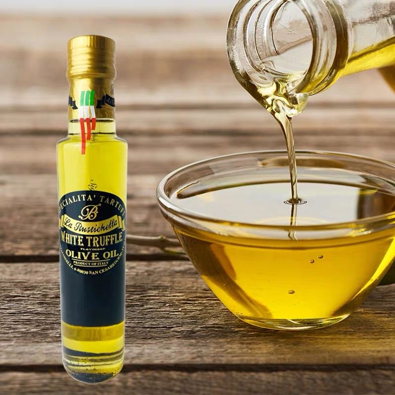 Italian Imported Leits Elegant White Truffle Oil 250ml White Truffle Bacteria Taste Olive Oil Spice Seasoning Oil-Taobao