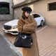 Wuuus70% wool lighter hooded teddy coat women's new long coat