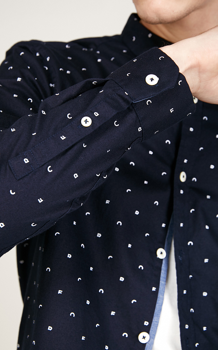 Dưới 丨 Jack Jones in áo sơ mi nam dài tay cotton C-216405513 áo sơ mi caro