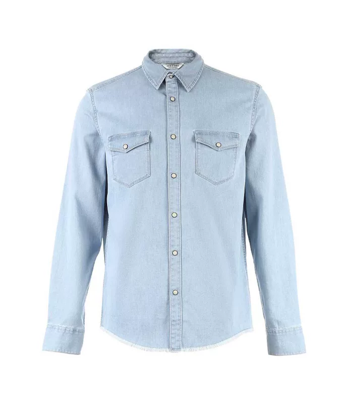 JackJones Jack Jones nam mùa thu đông denim áo khoác dài tay áo khoác 218162511