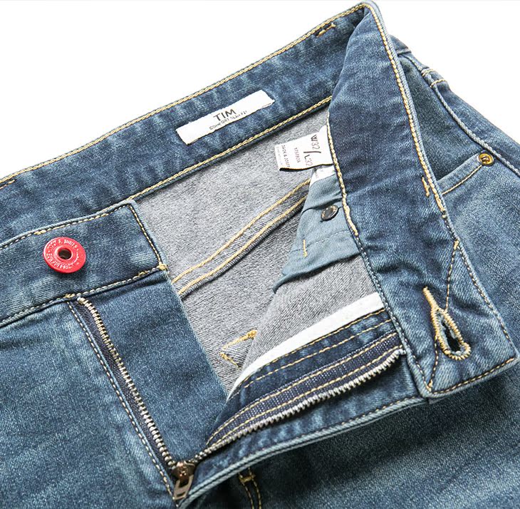 Dưới Quần áo nam mùa thu và mùa đông của Jack Jones Lycra mặc quần jeans thoải mái JO | 217432511 thời trang nam