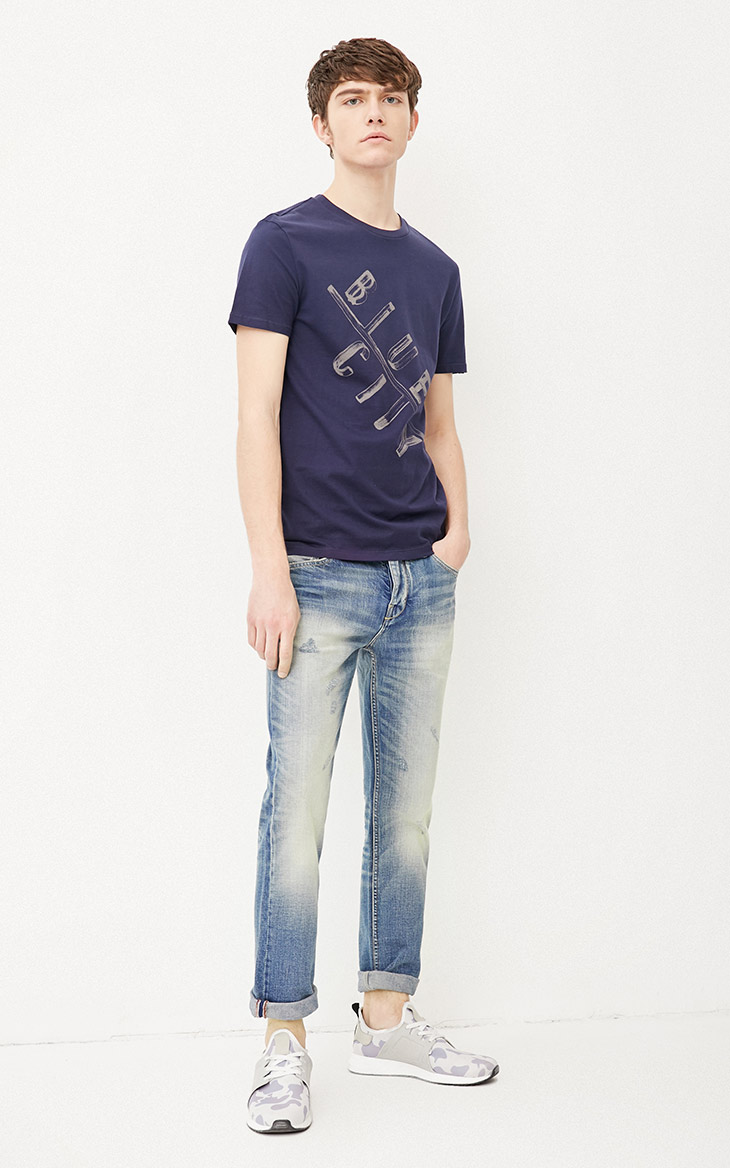 [3 miễn phí 1] Quần jean cotton thông thường của JackJones Jack Jones O | 217132561 shop thời trang nam