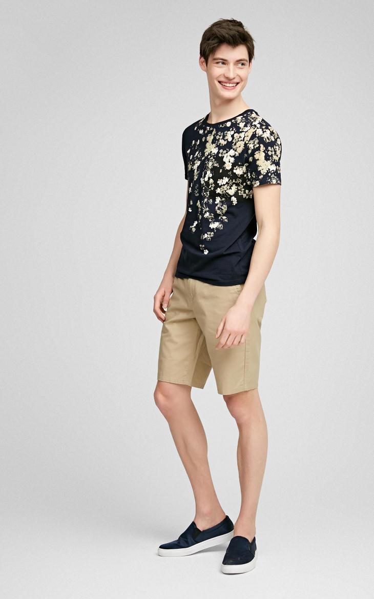 [3 miễn phí 1] CHỌN Slade cotton nam và vải lanh pha trộn quần short eo giản dị C | 417215515 quần jean nam đẹp