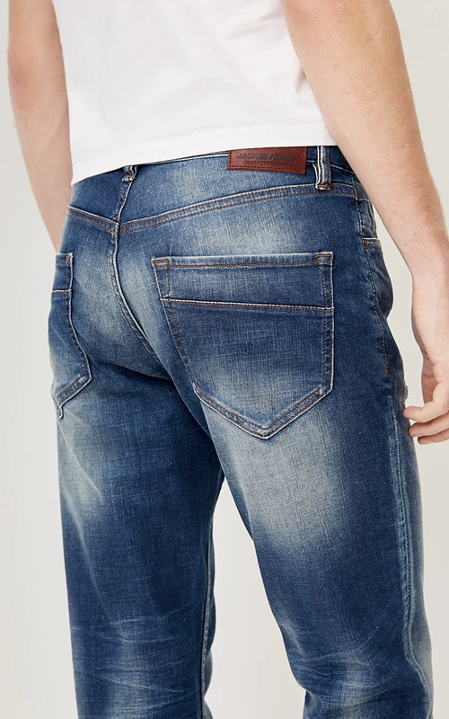 [3 miễn phí 1] JackJones Jack Jones Tencel mặc quần denim C | 217132565 phong cách thể thao nam