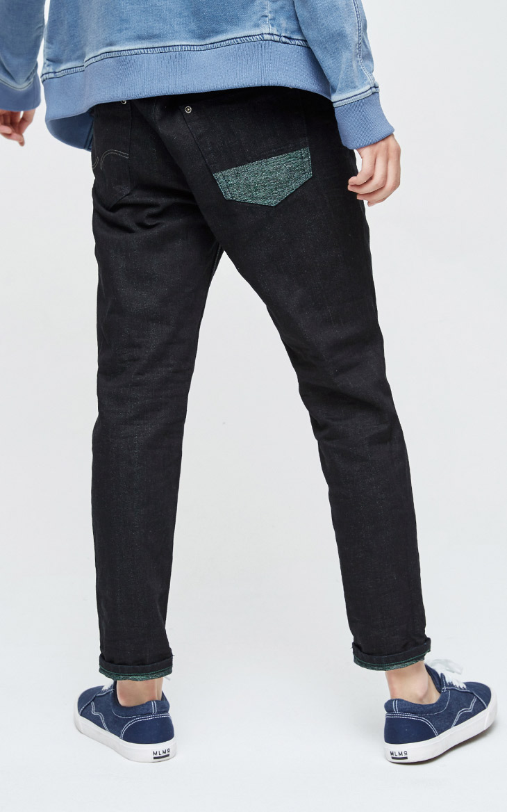JackJones Jack Jones nam chân côn quần jean eo thấp O | 217132547 shop quần jean nam