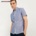 [3 miễn phí 1] JackJones Jack Jones cotton cổ áo sơ mi nam tay ngắn S | 217204525 sơ mi ngắn tay Áo