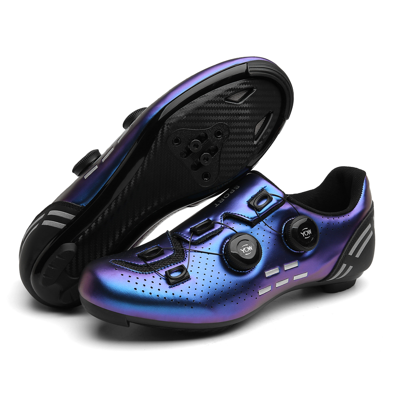 Cycling Shoes for Men and Women, Suitable for Road and Mountain Biking, Professional Flat Platform with Locking and Non-Locking Options, Hard Sole, Casual Flat Sole