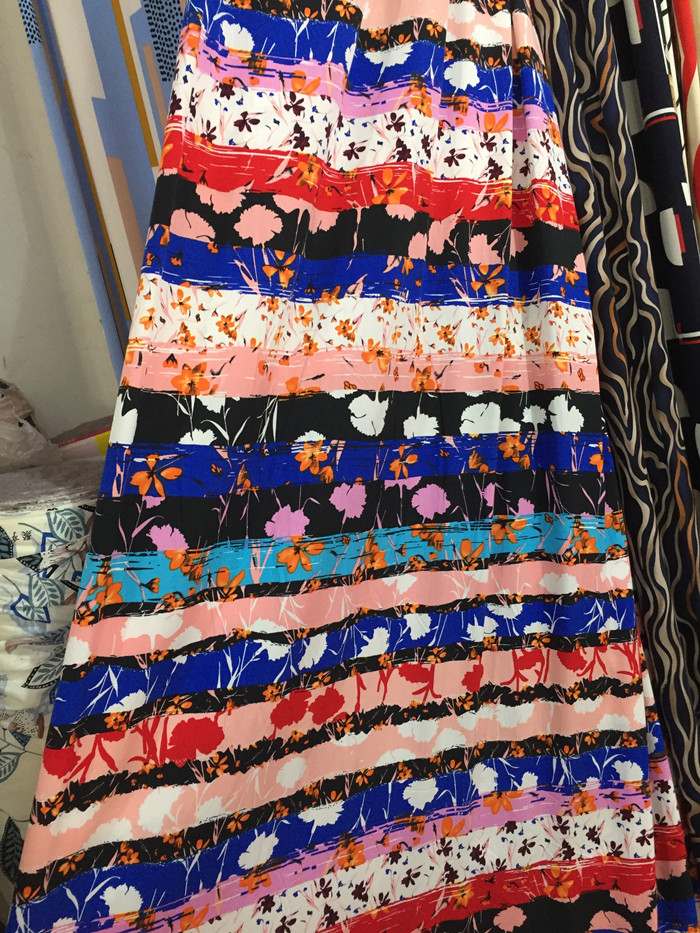 Vải cotton cotton cao cấp twill lụa cotton kỹ thuật số in lụa tơ tằm cotton nhân tạo vải sườn xám vải dày phần - Vải vải tự làm cotton vải