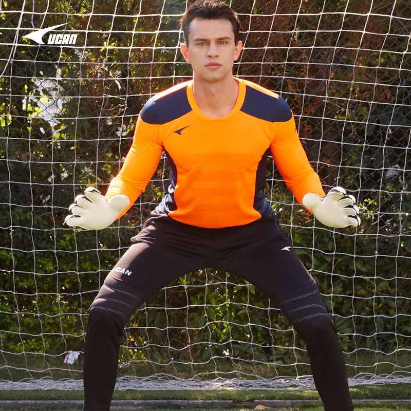 UCAN Reek Football Goalkeeper Serve Year Goalkeeper Long Sleeve Jacket Breathable Sweat Guide Competition Training Gantry Serve