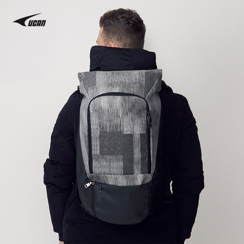 UCAN Ruike sports new anti-wrinkle free ironing shoulder bag outdoor mountaineering men and women camping leisure simple travel bag