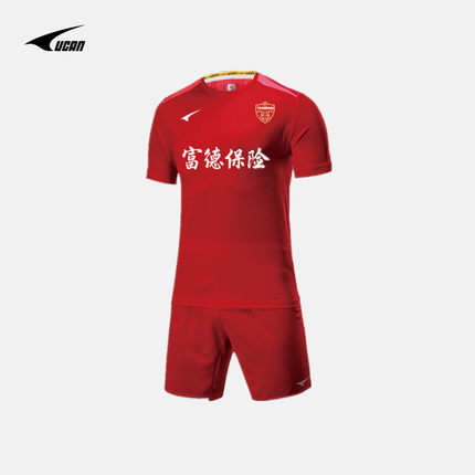 UCAN锐克新款足球服 中甲延边队球衣球员版