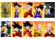 Dragon Ball Anime Ngoại vi Xe buýt không thấm nước Cơ sở Thẻ Rice Rice Scrub Thẻ Sticker 10 tờ - Carton / Hoạt hình liên quan