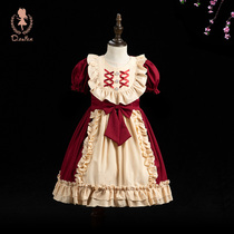 Lolita Princess Dress Summer Short Sleeve 2021 New Genuine Girls Dress Lolita