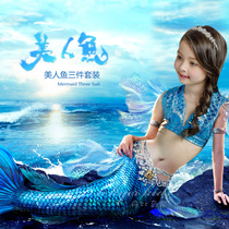 Children Mermaid Swimsuit Costume Girl Princess Mermaid Tail Real Swimsuit Swimsuit Halloween