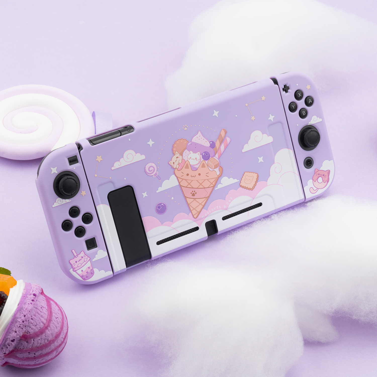 Imagine Nintendo switch shell NS cute girl TPU soft shell split handle pack peripheral accessories