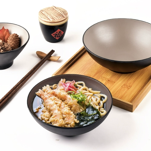 Bantamine Dailware Wareware Bowl миска с коммерческим лапшом ресторан Специальная имитация фарфора