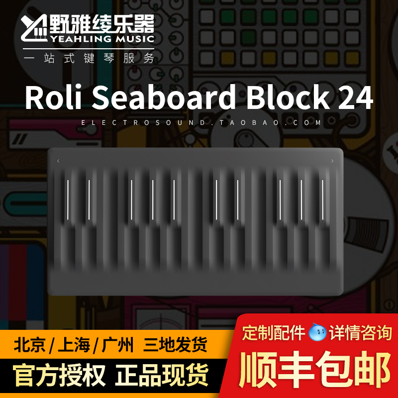 (Wild) Roli Seaboard Block 5D three-dimensional 24-key MIDI keyboard