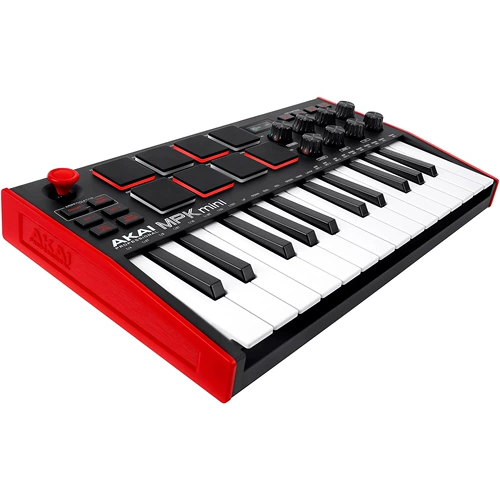 [Keyboard China] Akai Mpk Mini Mk3/Play Midi Keyboard Отправить учебник Электронный звуковой пад