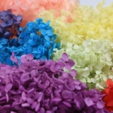 Yaqingge DIY Материал вечные цветы, маленькие листья гортензии, полная звездных цветов, хрустальные клейкие браслет декоративные цветы