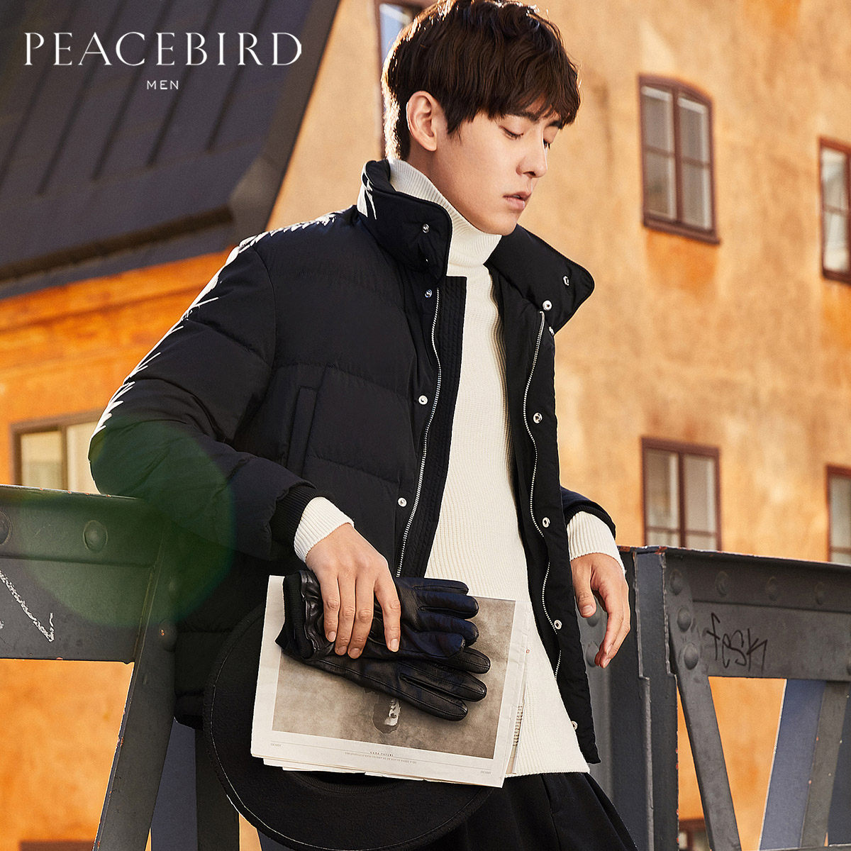 Blouson homme PEACEBIRD    en Nylon - Ref 3122846 Image 1