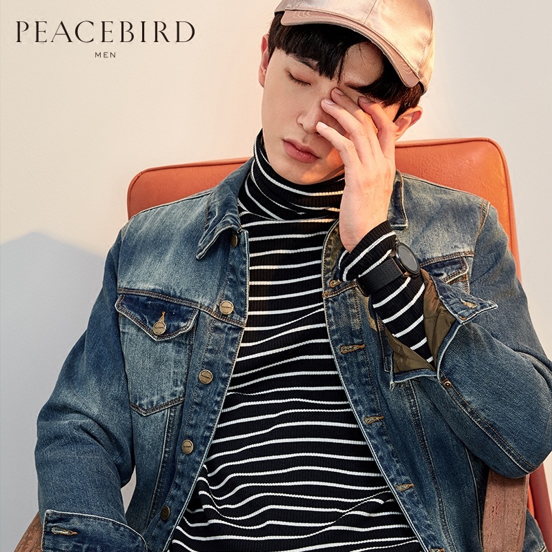 Blouson homme PEACEBIRD    manches longues en Coton - Ref 3118611 Image 4